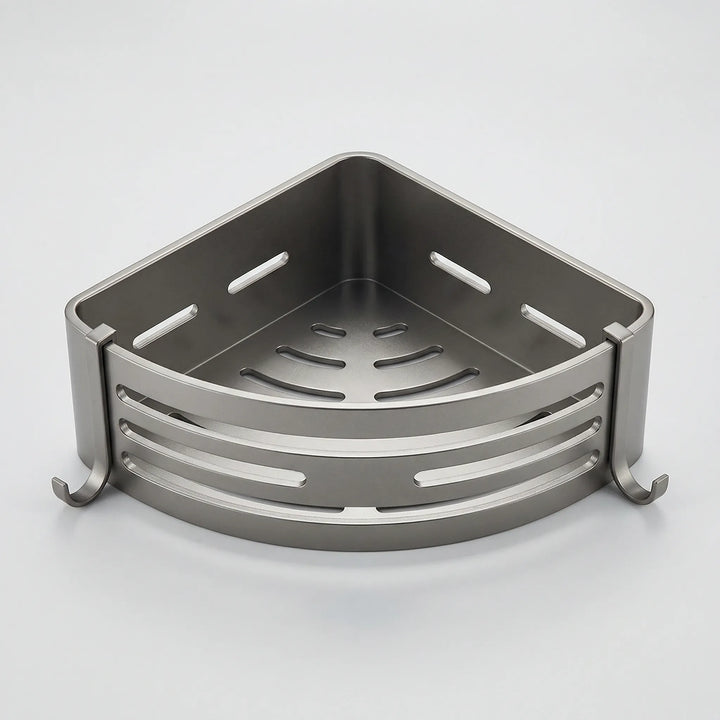 Cornova - 2-Tier Adhesive Corner Shelf Caddy