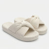 Crossband Slip-On Indoor Slipper for Women