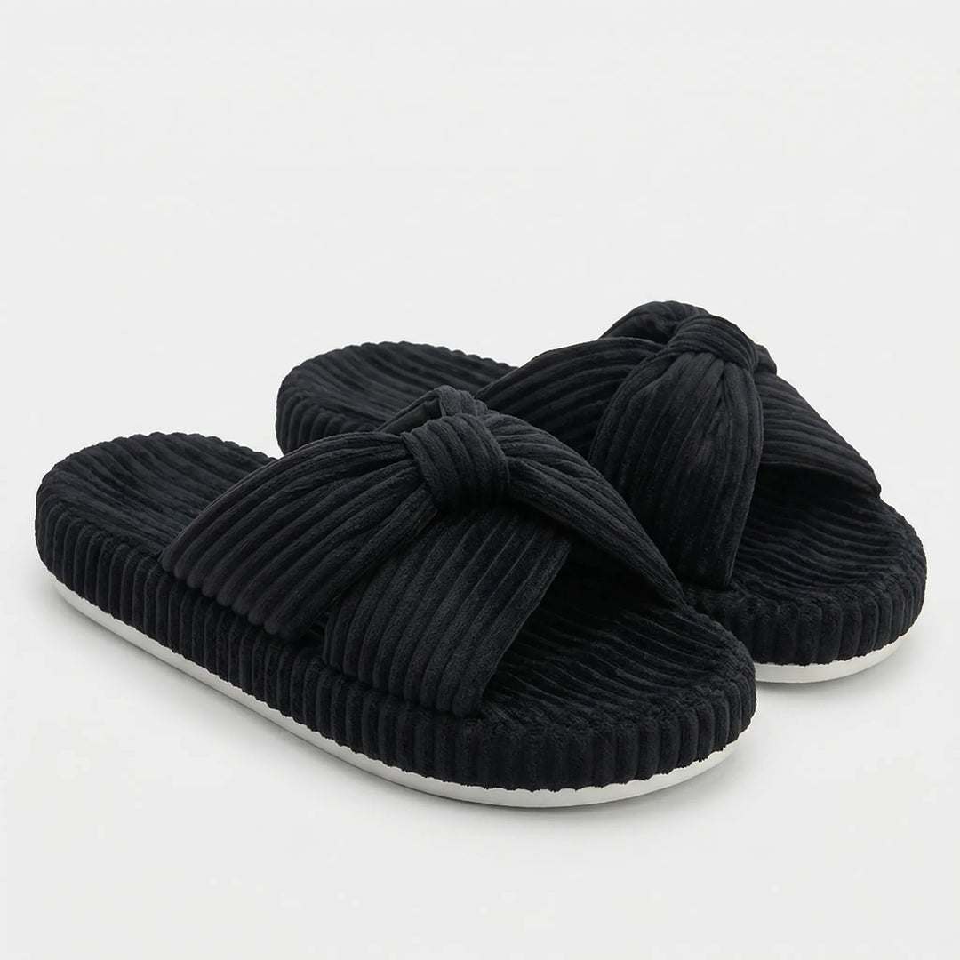 Cozorra - Crossband Slip-On Indoor Slipper