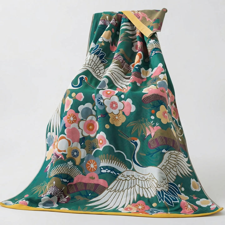 Cranivo - Oversized Printed Bath Towel