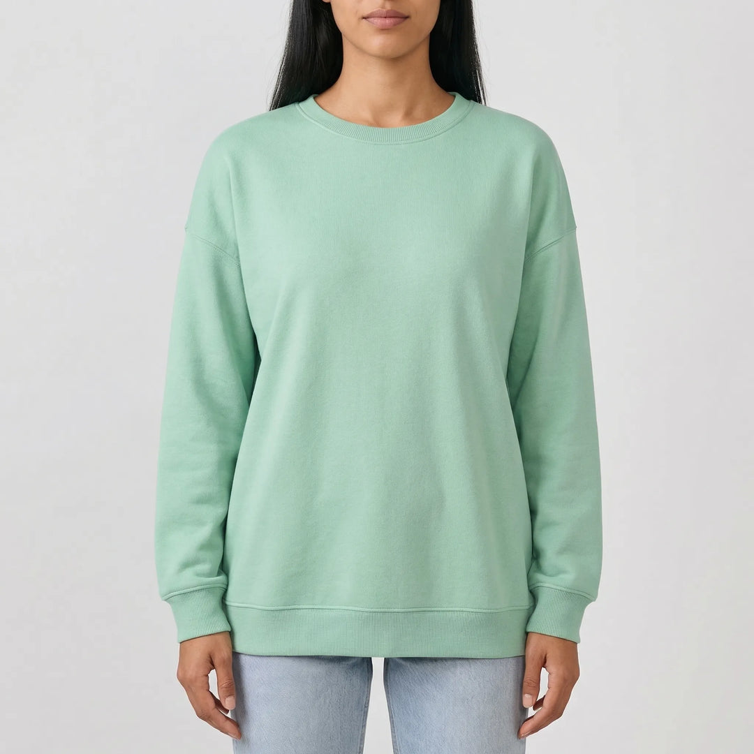 Crewlix - Relaxed Fit Crew Neck Sweatshirt