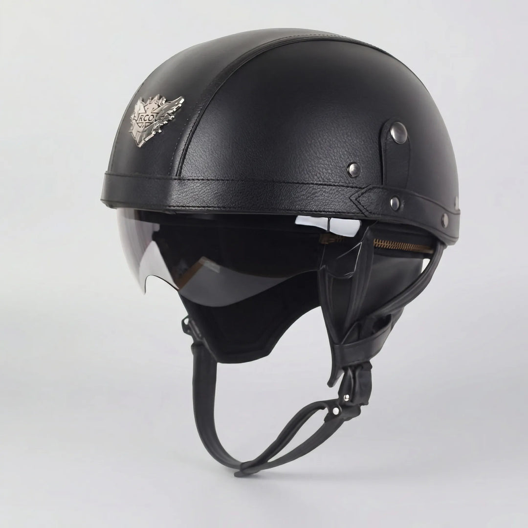 Cruisvik - DOT-Certified Vintage Half Helmet