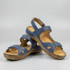 Open Toe Low Platform Sandal for Women