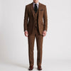 Three-Piece Single-Breasted Formal Suit Set for Men