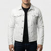 Classic Button-Up Denim Jacket For Men