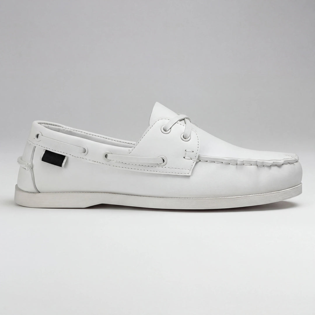 Dockven - Classic Lace-Up Leather Boat Shoe