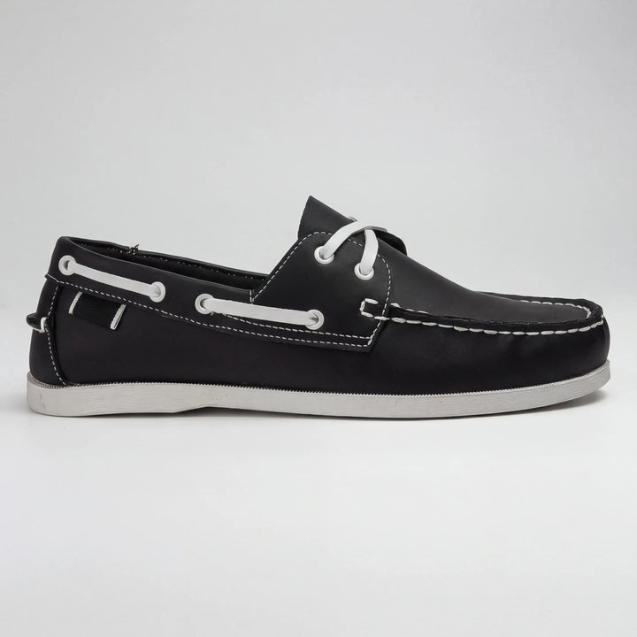 Dockven - Classic Lace-Up Leather Boat Shoe