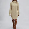 Turtleneck Sweater Mini Dress