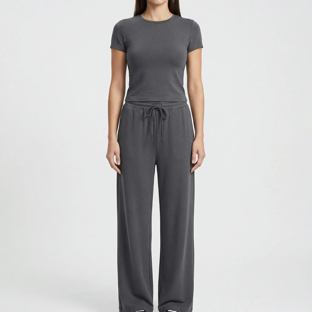 Drapello - 2-Piece Wide Leg Lounge Set