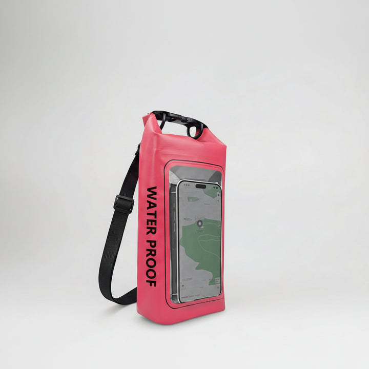 Dryventure - Waterproof Roll-Top Dry Bag With Phone Window