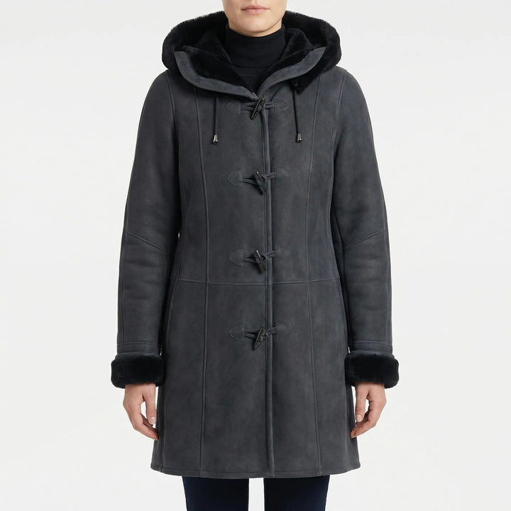 Duffelux - Hooded Toggle-Closure Duffle Coat
