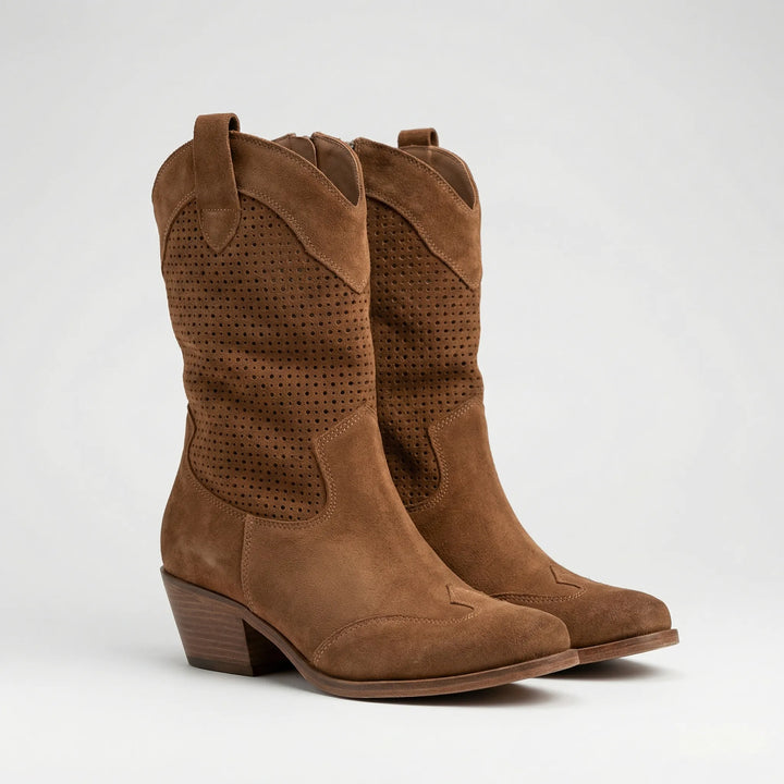 Duskora - Mid-Calf Western Cowboy Boot
