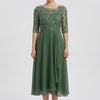 High-Waist Maxi Evening Dress