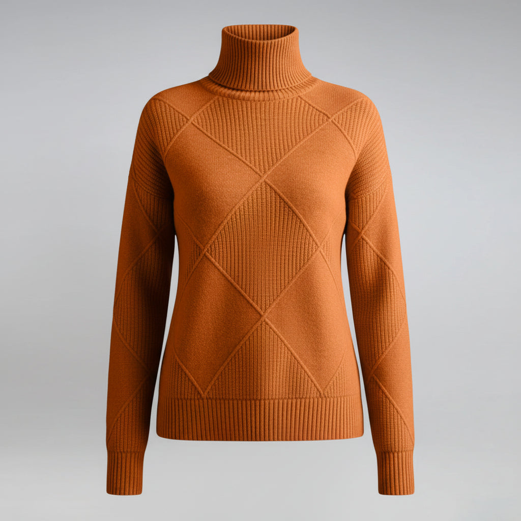 Women's fine Turtleneck Sweater