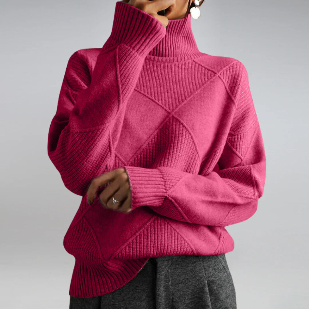 Classic Turtleneck Sweater for Women