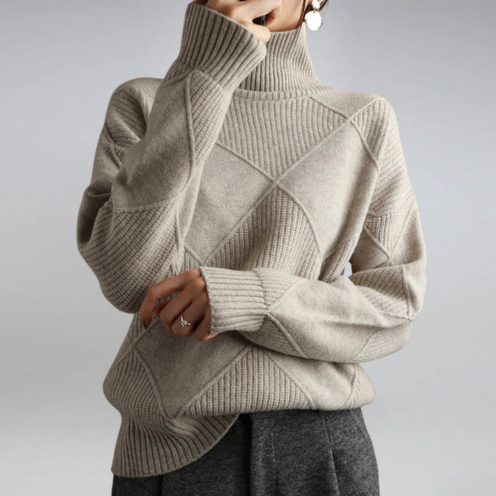 Classic Turtleneck Sweater for Women
