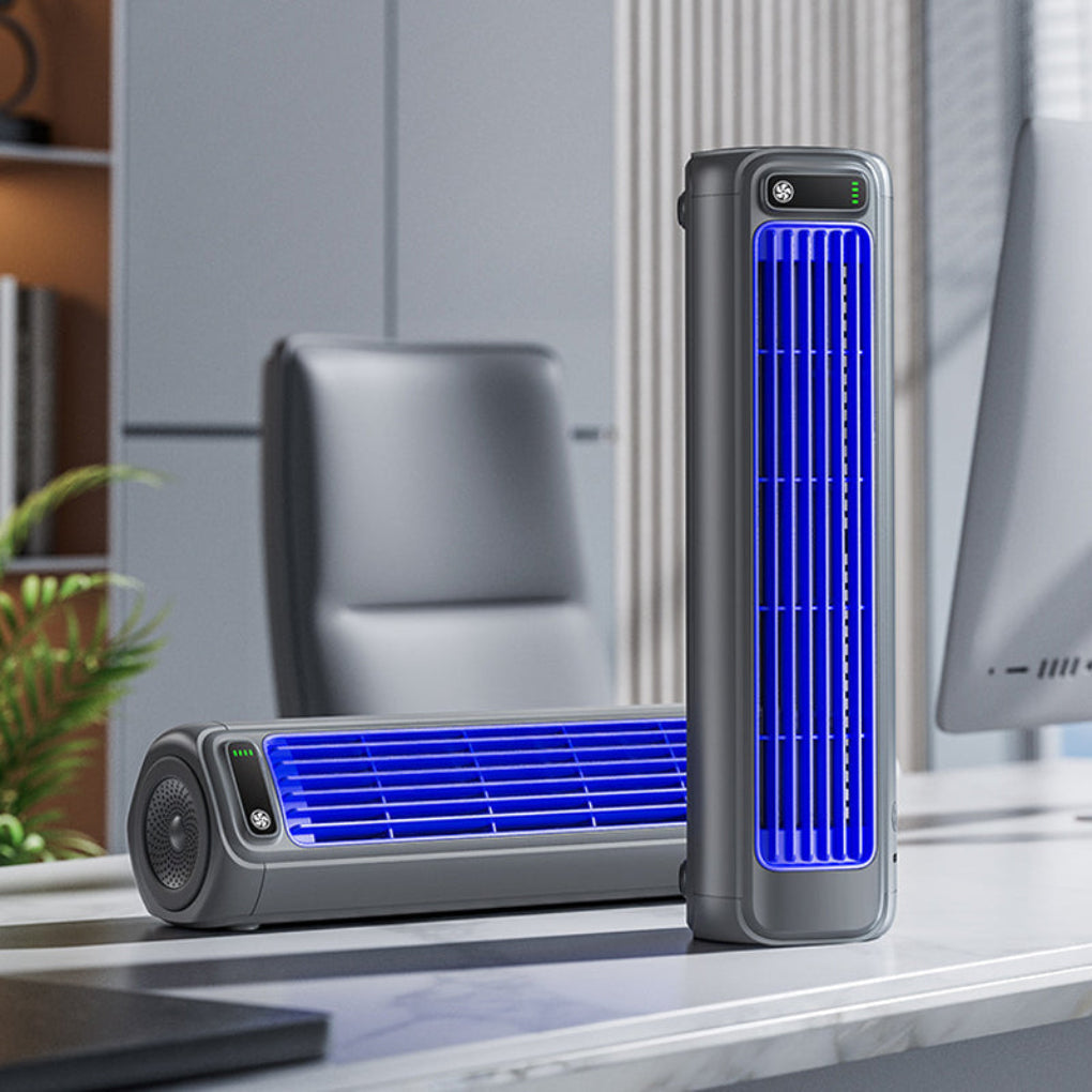 Wirelessly Rechargeable Air Cooling Fan