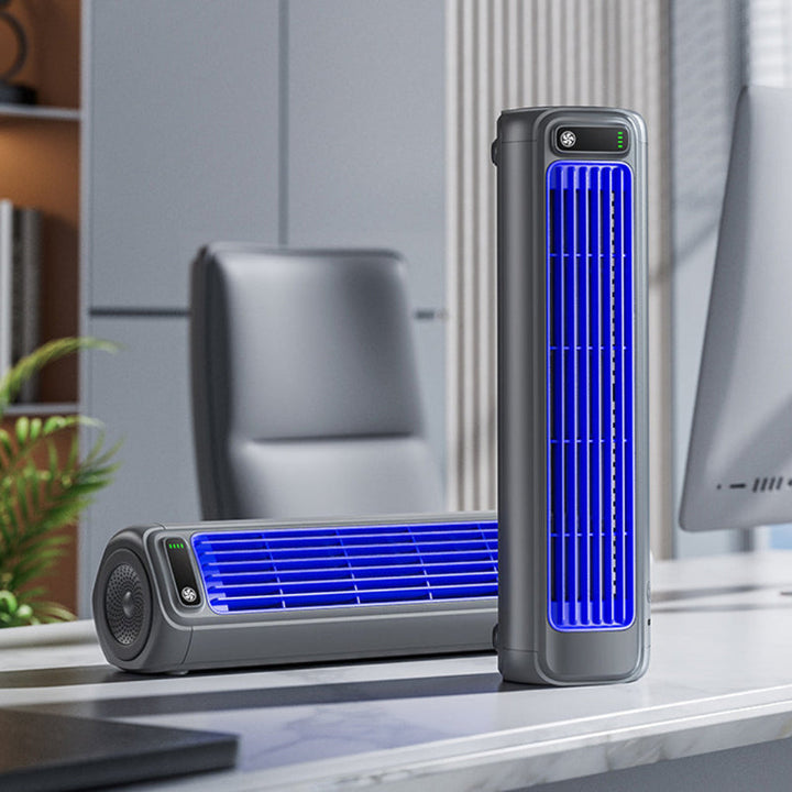 Wirelessly Rechargeable Air Cooling Fan