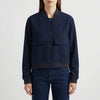 Cropped Casual Bomber Jacket for Women