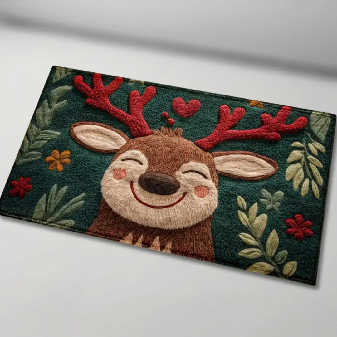 Festivoot - Fluffy Christmas Character Floor Mat