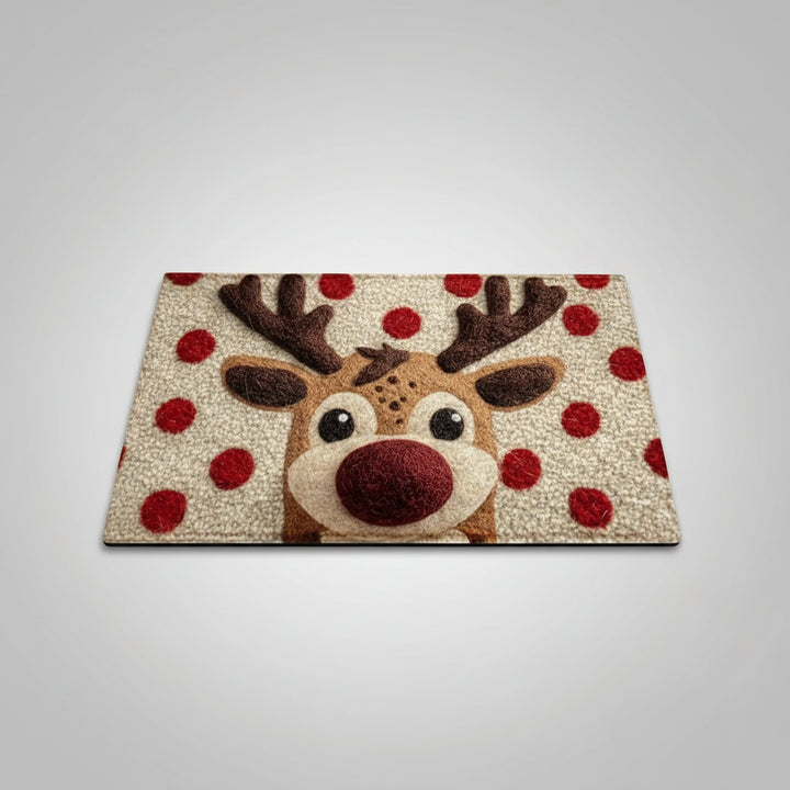 Festivoot - Fluffy Christmas Character Floor Mat