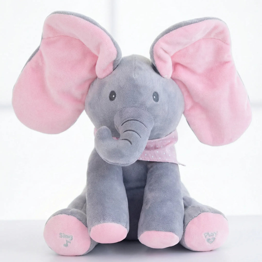 Flappito - Animated Ear-Flapping Elephant Plush Toy