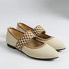 Pointed Toe Knit Ballet Flat