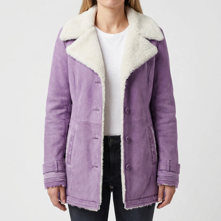 Fleurova - Fleece-Lined Women's Winter Jacket