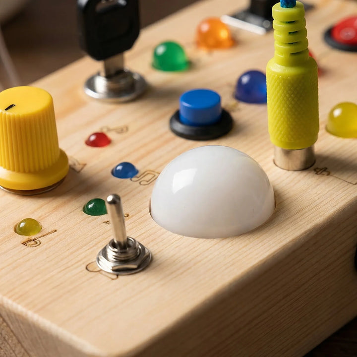 Flicktivo - Montessori LED Light-Up Activity Board