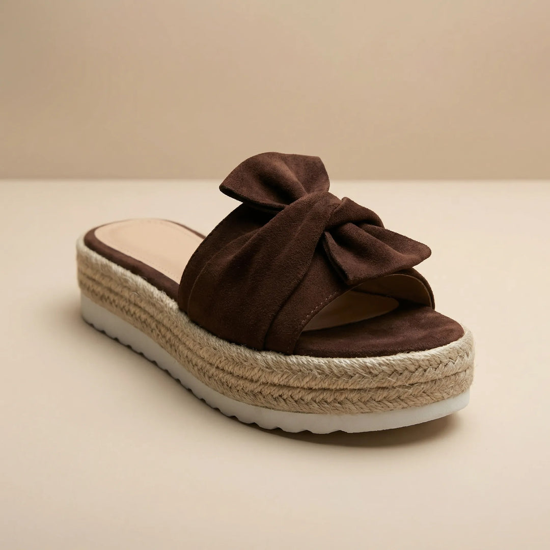 Florete - Open-Toe Platform Slide Sandal