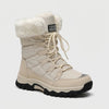 Lace-Up Mid-Calf Winter Snow Boot for Women