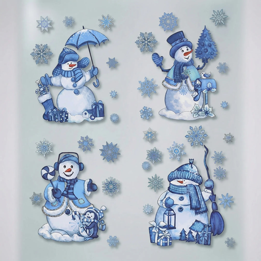 Frostique - Oversized Holiday Window Sticker Set