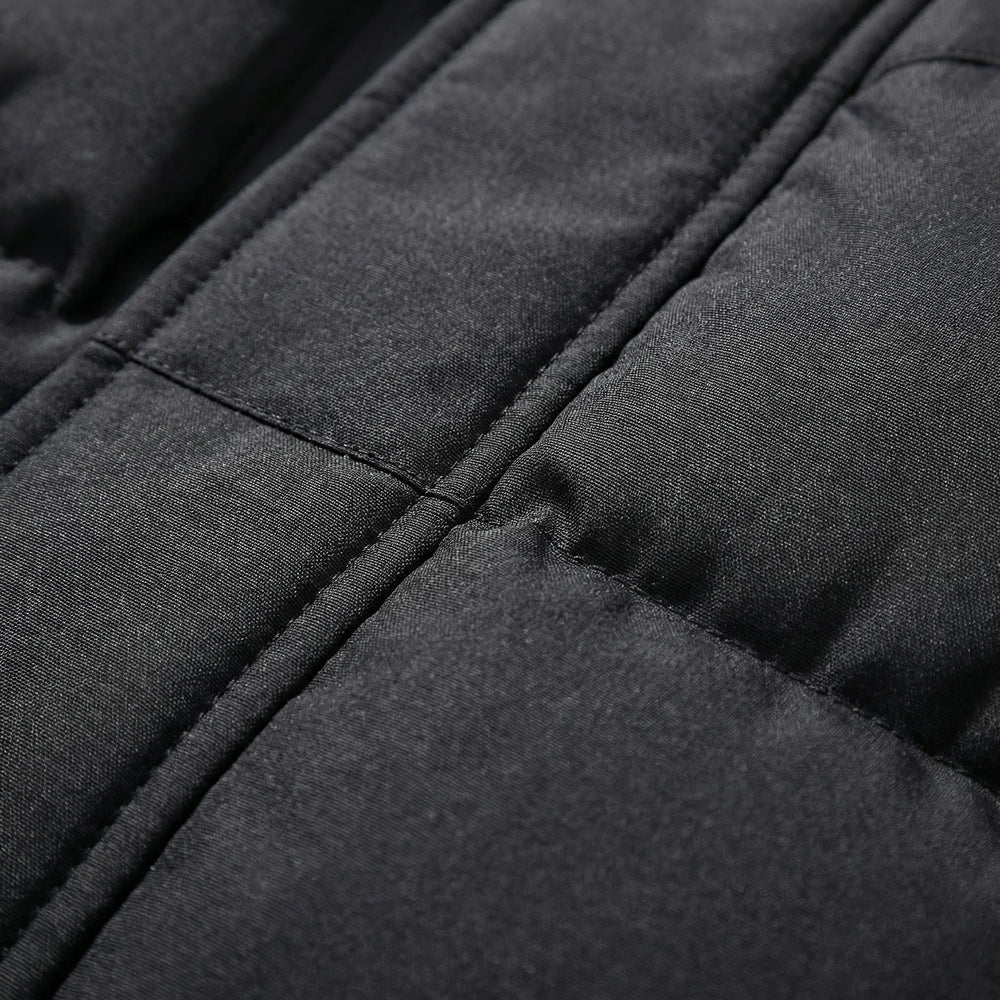 Frostven - Quilted Hooded Down Jacket For Men