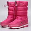 Quilted Mid-Calf Slip-On Winter Boot for Women
