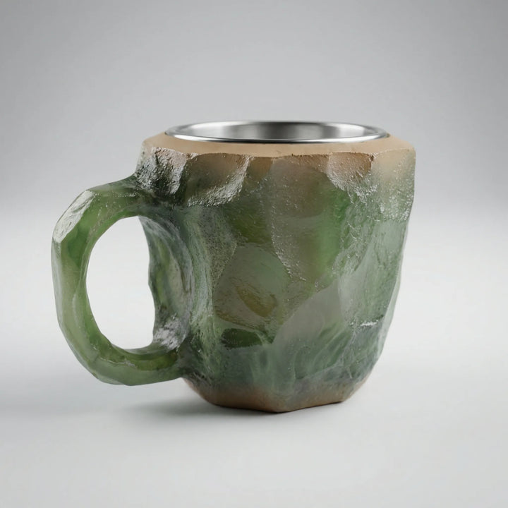 Gemlux - Faceted Gemstone-Style Coffee Mug