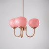 Multi-Head Globe Shade Chandelier