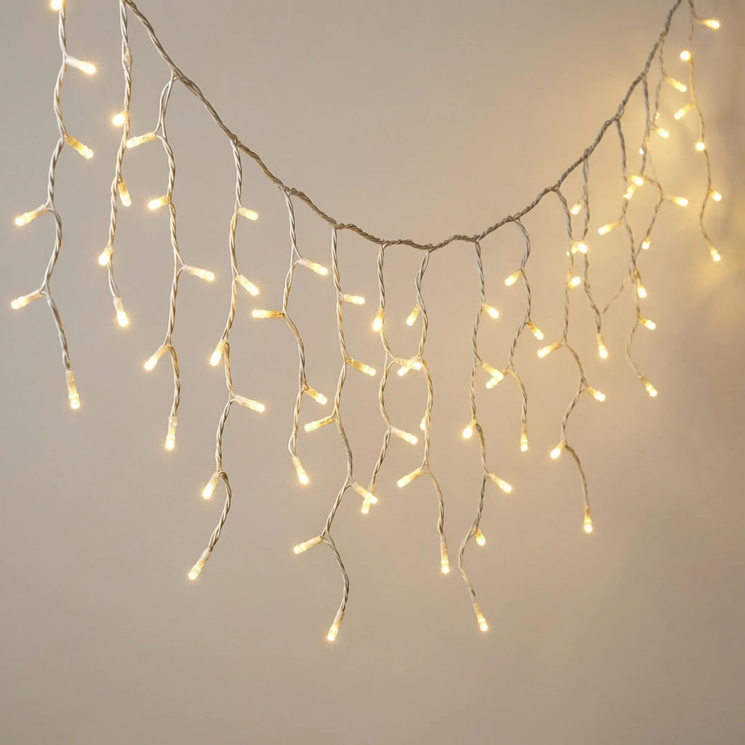 Glowdrape - Cascading LED Curtain String Light