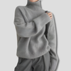 High Collar Thick Fine wool-Like Winter Sweater for Women