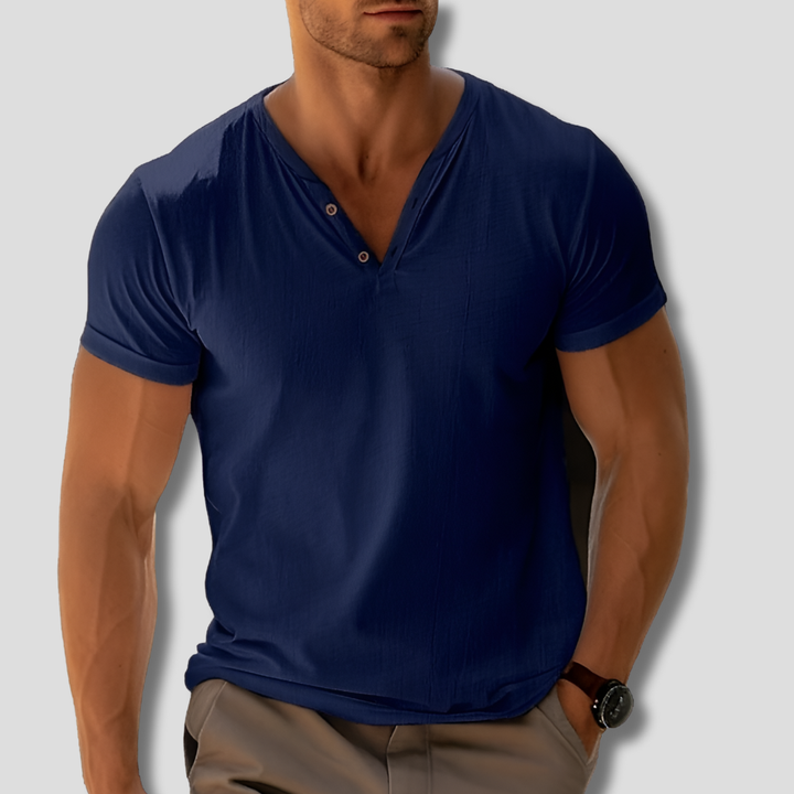 Classic V-Neck Shirt for Men