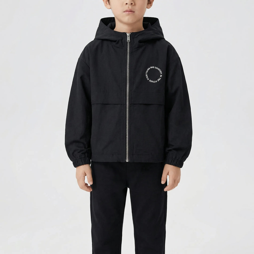 Kiddova - Hooded Kids Winter Jacket With Pockets