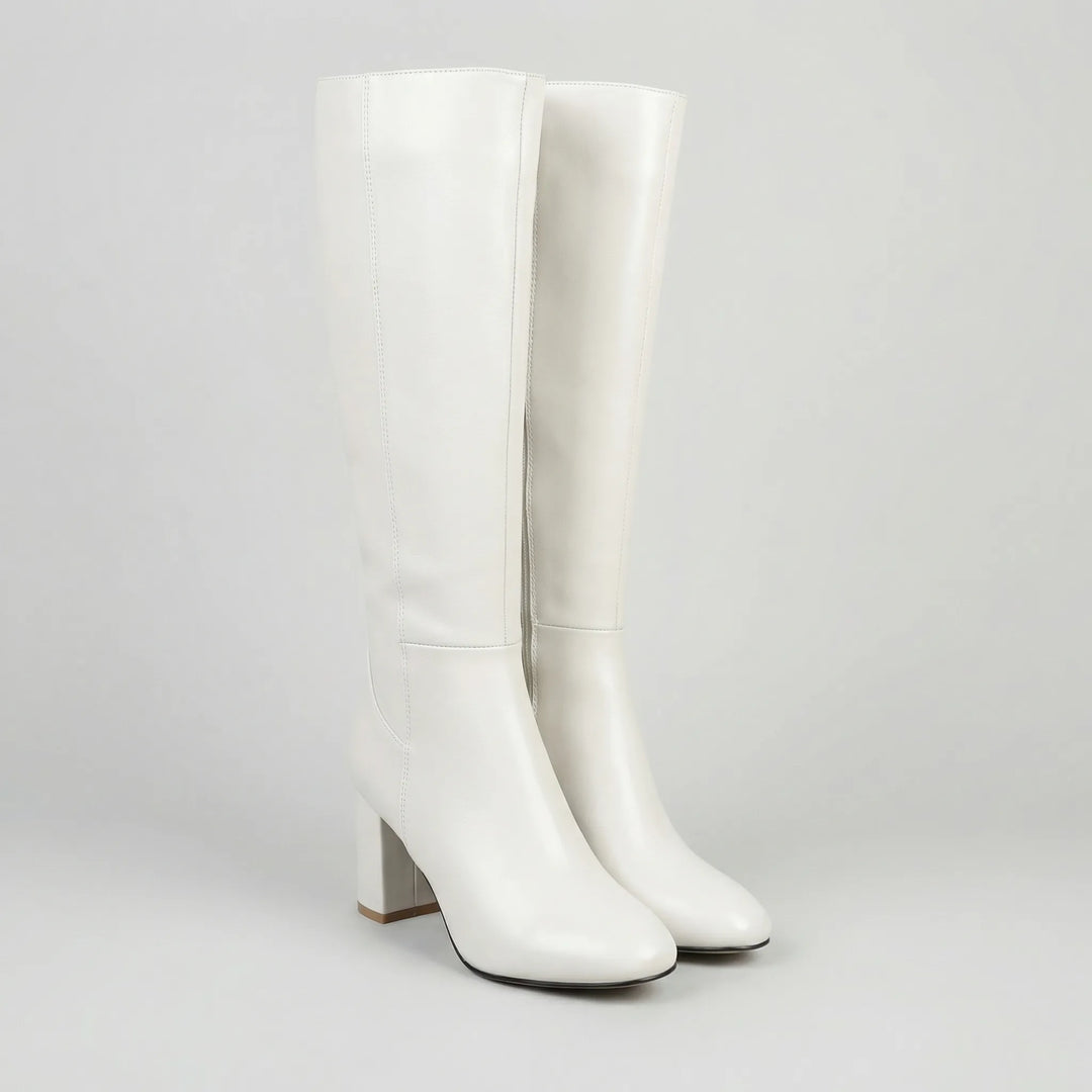 Klassiva - Knee-High Block Heel Boot