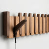 Piano-Inspired Wall-Mounted Coat Rack