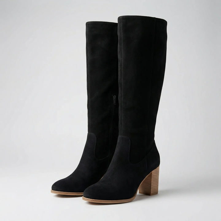 Kneeva - Knee-High Block Heel Boot