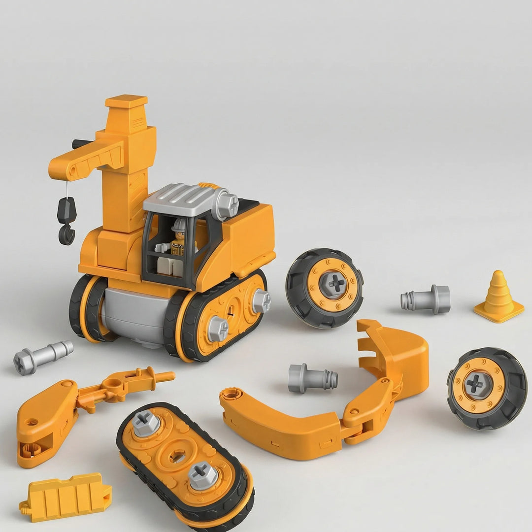 Konstruex - Take-Apart Construction Vehicle Build Set
