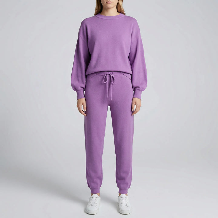 Lounovex - Matching Sweatshirt And Jogger Set