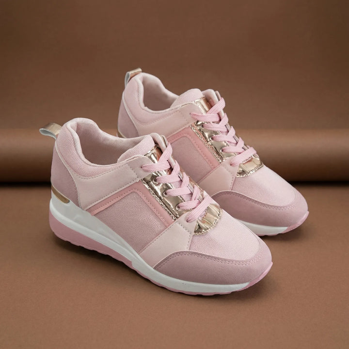Lunivex - Wedge Sneaker With Lace-Up Closure