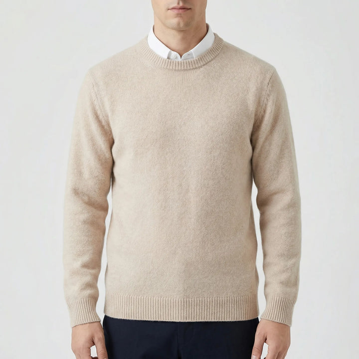 Luxeven - Classic Crew Neck Men's Sweater