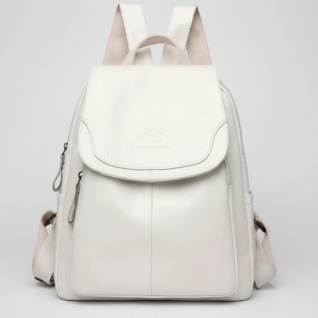 Luxiven - Anti-Theft Flap Backpack For Women