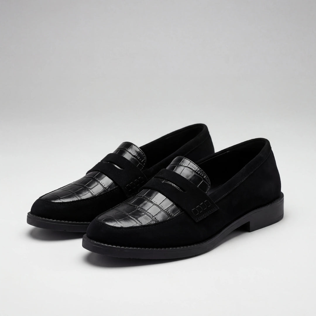 Moccira - Classic Penny Loafer Flat Shoe