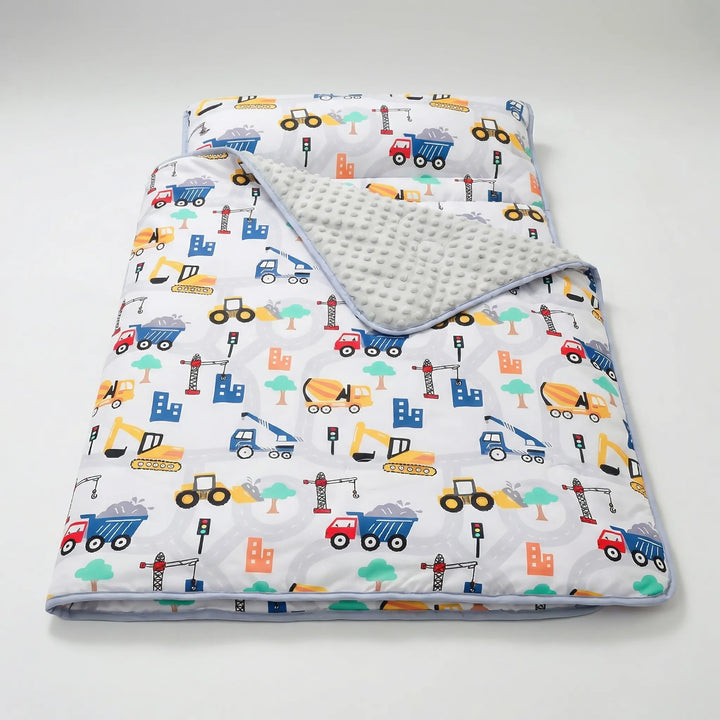 Napello - All-In-One Toddler Nap Mat Set